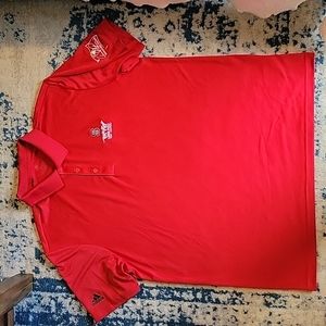 Adidas NC State golf shirt. XL never worn. Prime green.